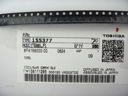 供應(yīng)東芝1SS377肖特基勢(shì)壘二極管